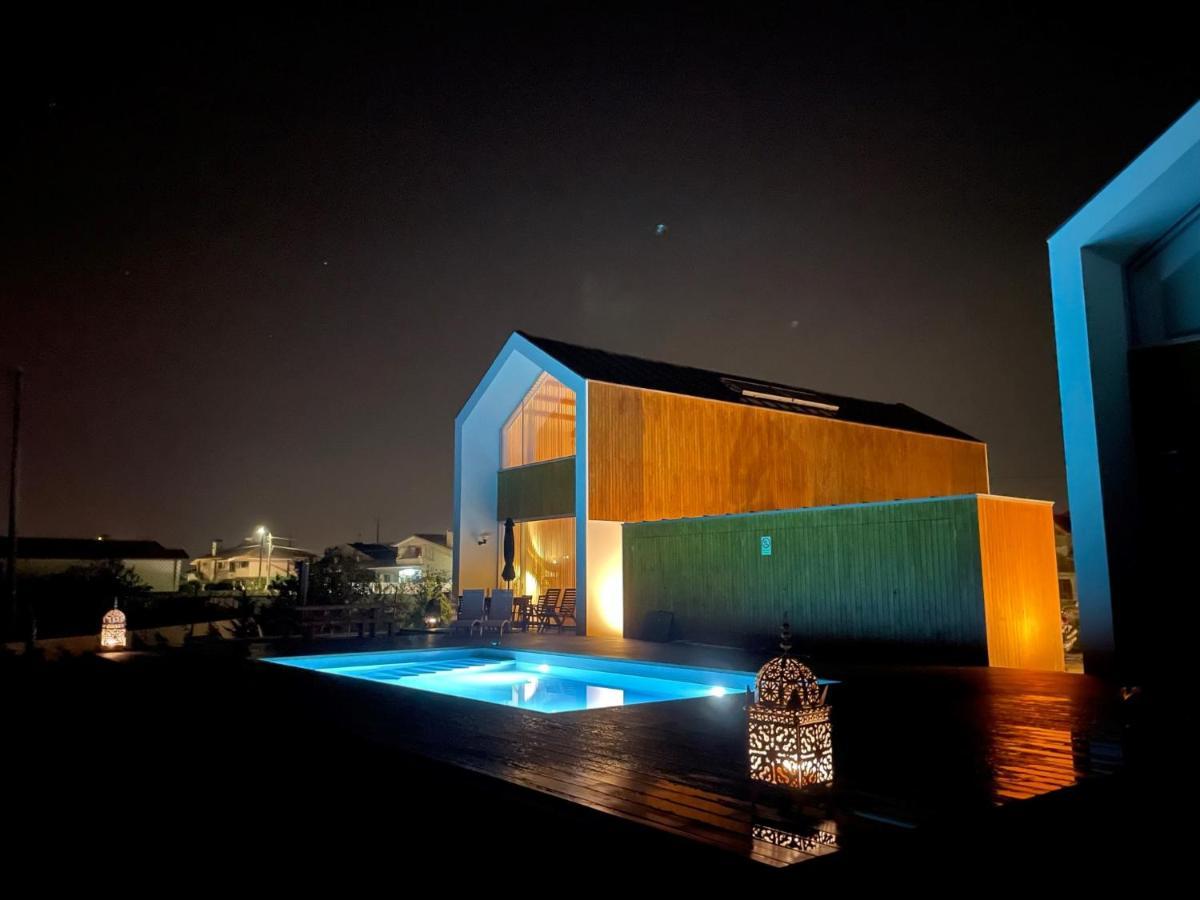 Villa Modern Barn House In Countryside Murtosa Exterior foto