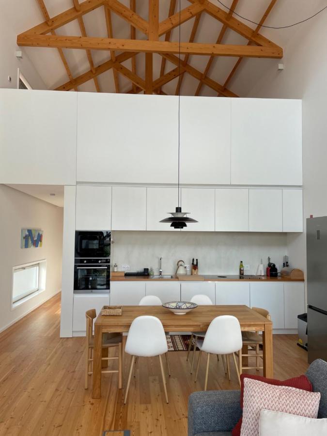 Villa Modern Barn House In Countryside Murtosa Exterior foto