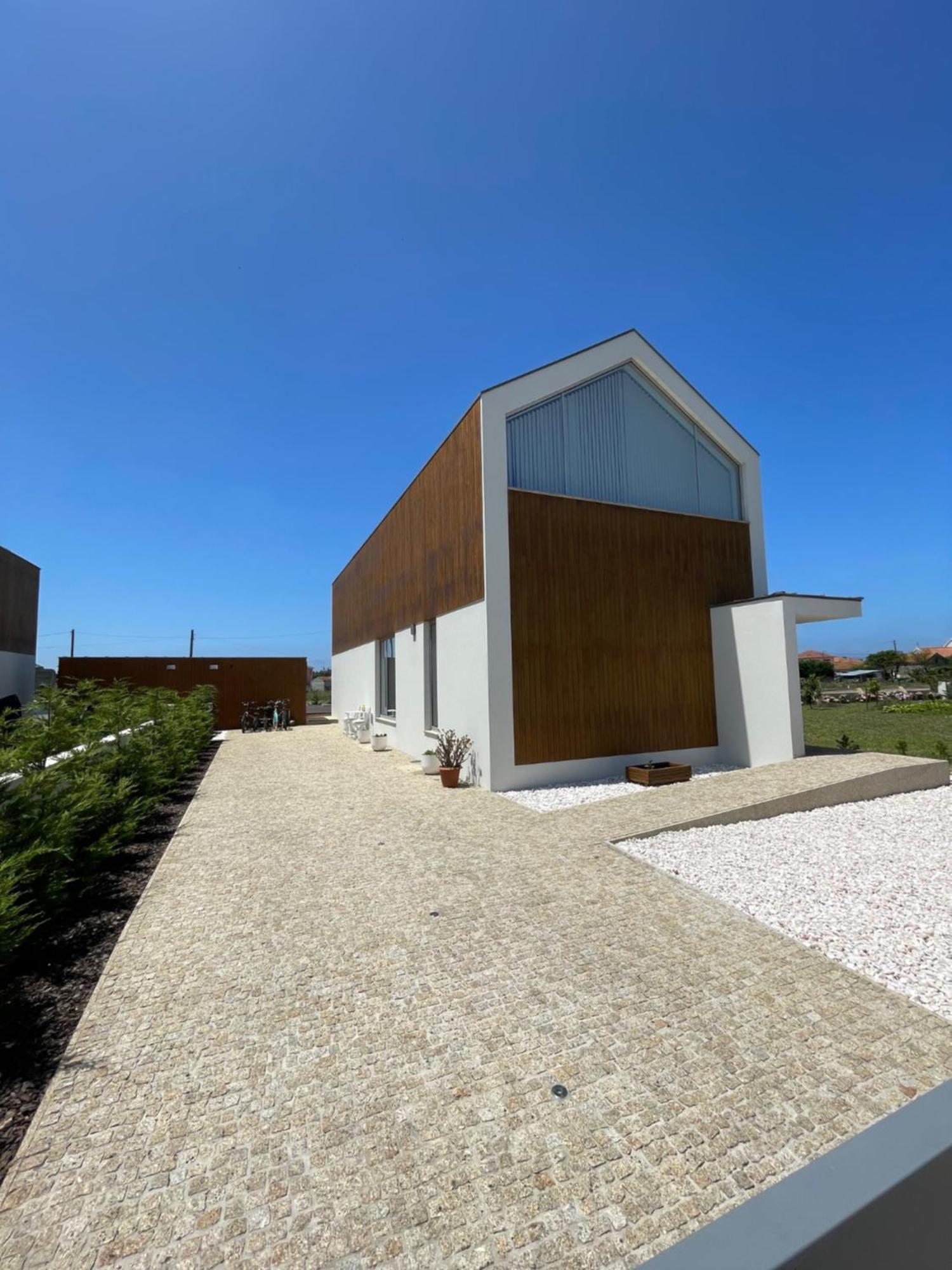 Villa Modern Barn House In Countryside Murtosa Exterior foto