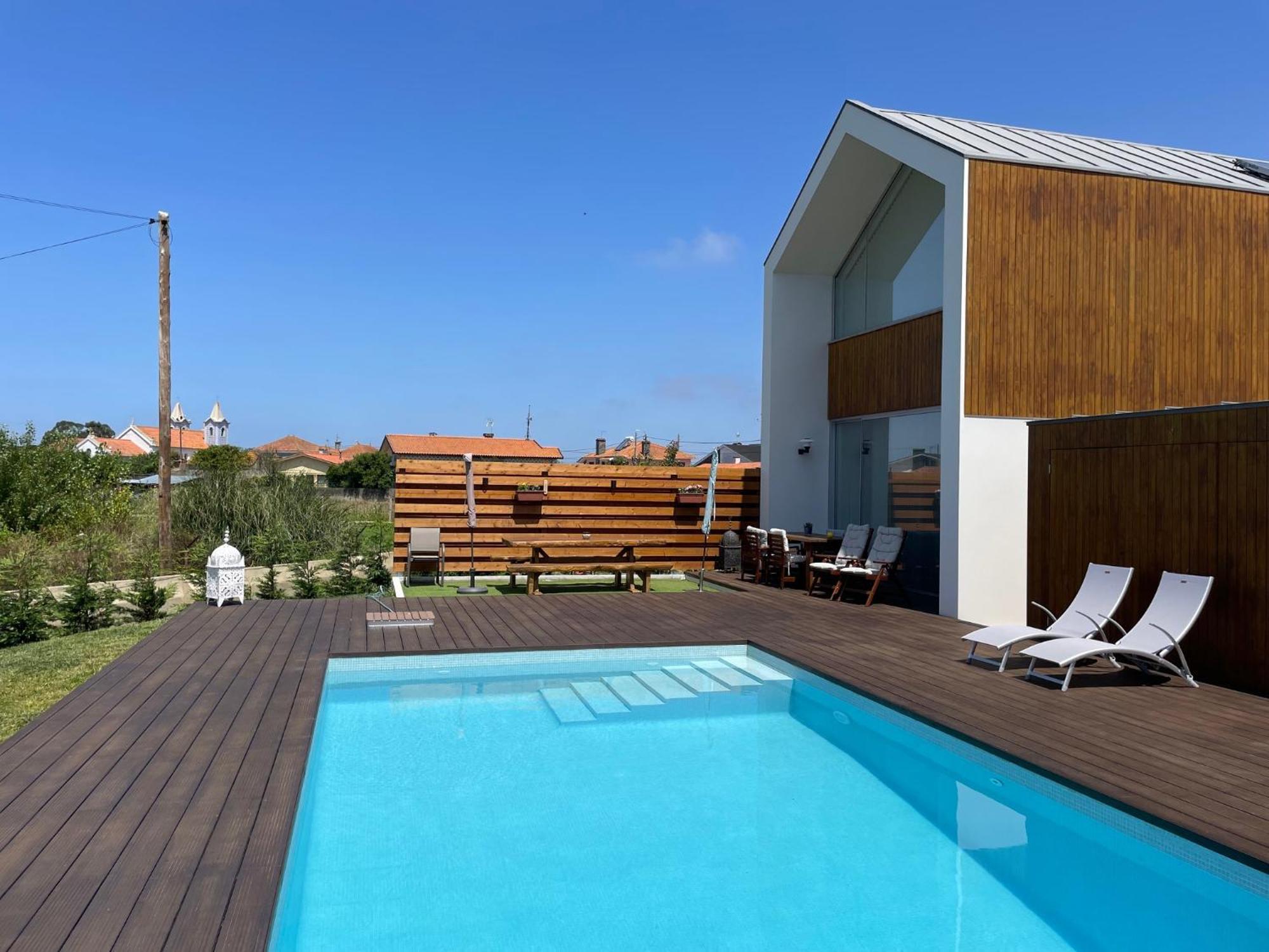 Villa Modern Barn House In Countryside Murtosa Exterior foto