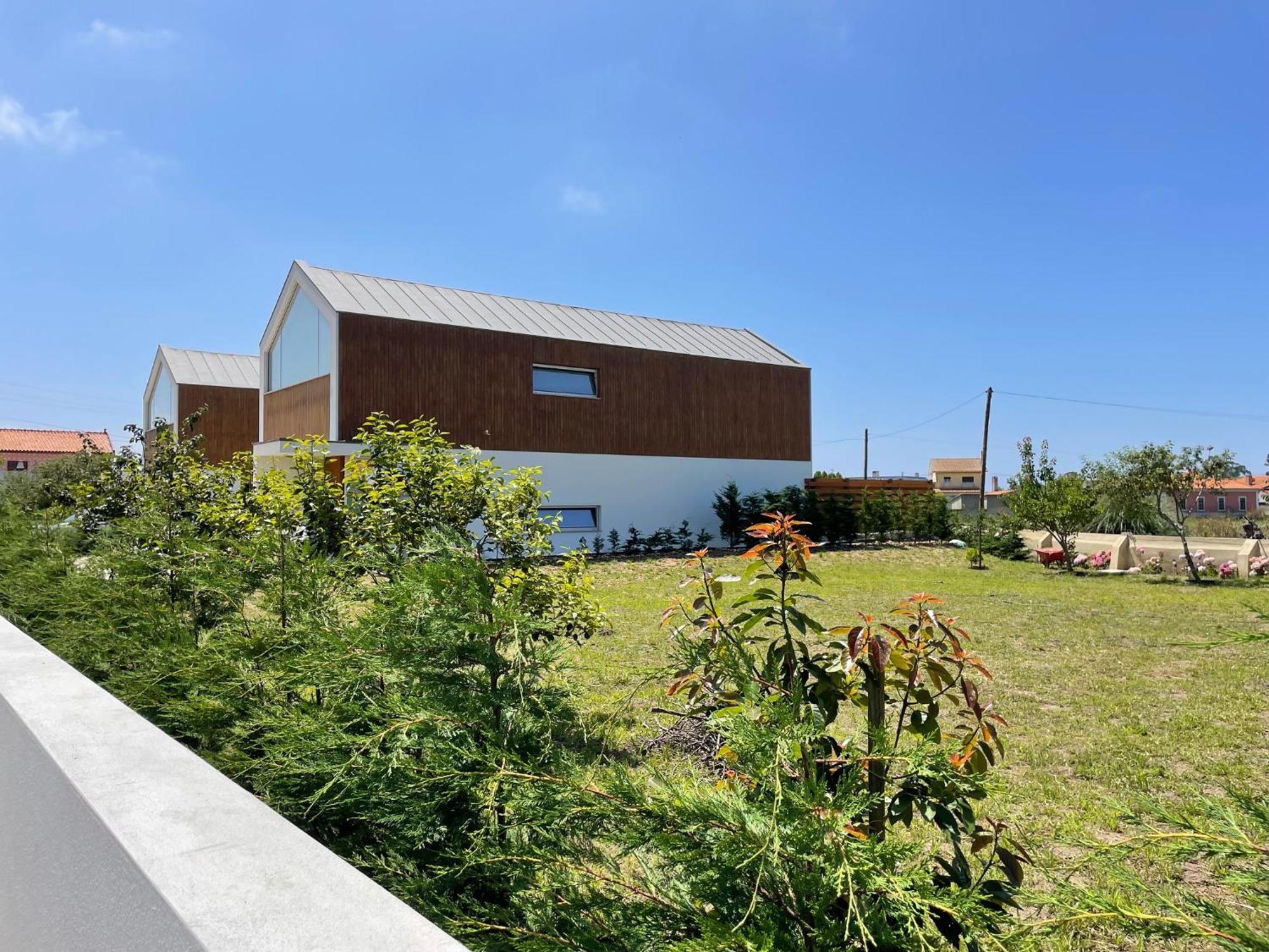 Villa Modern Barn House In Countryside Murtosa Exterior foto